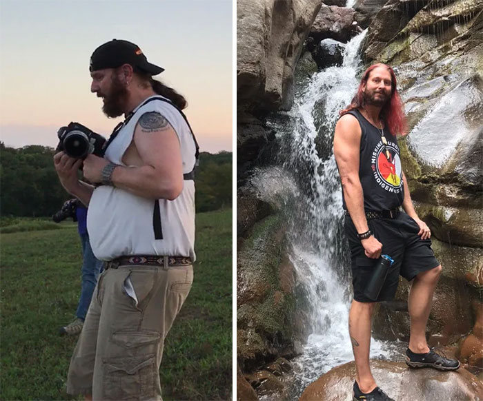 42 exemplos inspiradores de perda de peso que mostram o que a força de vontade e o trabalho árduo podem fazer 10