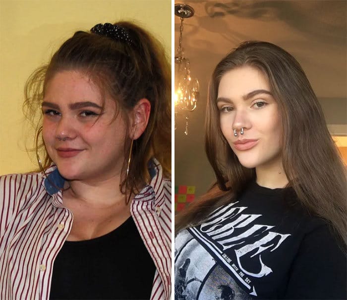 42 exemplos inspiradores de perda de peso que mostram o que a força de vontade e o trabalho árduo podem fazer 27