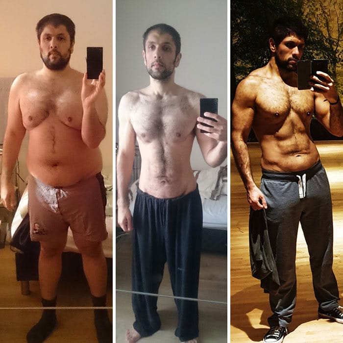 42 exemplos inspiradores de perda de peso que mostram o que a força de vontade e o trabalho árduo podem fazer 35