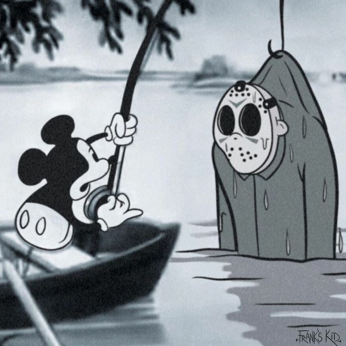 Mickey e Minnie encontram personagens de terror 2