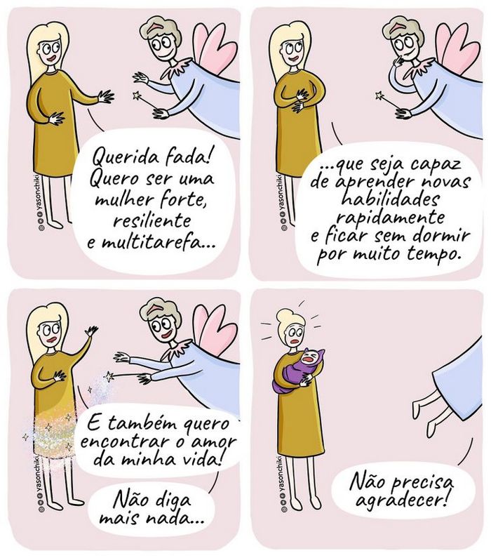 17 quadrinhos de como ser mãe é um desafio 1