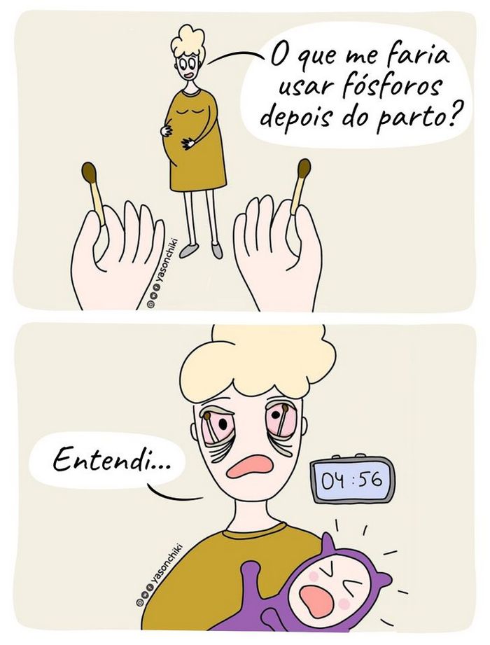 17 quadrinhos de como ser mãe é um desafio 7