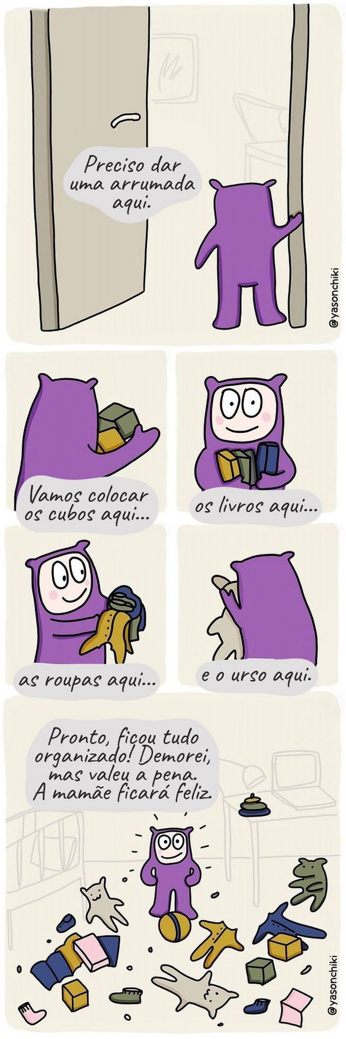 17 quadrinhos de como ser mãe é um desafio 9