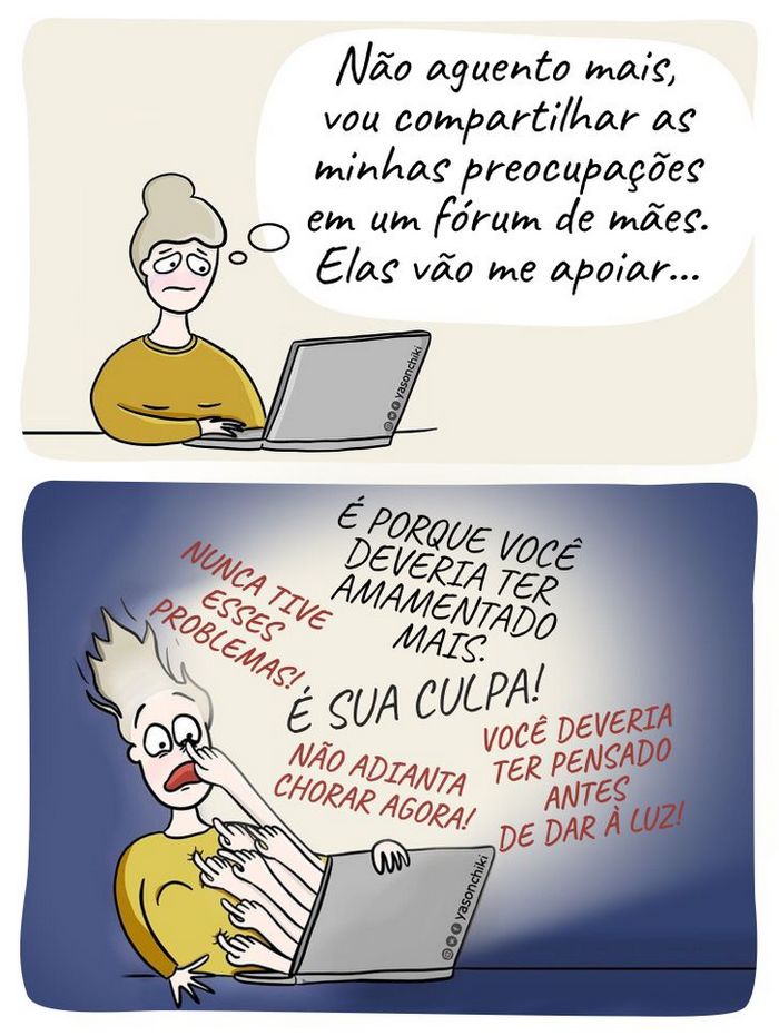 17 quadrinhos de como ser mãe é um desafio 11