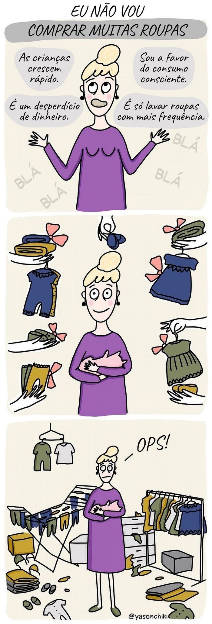 17 quadrinhos de como ser mãe é um desafio 14