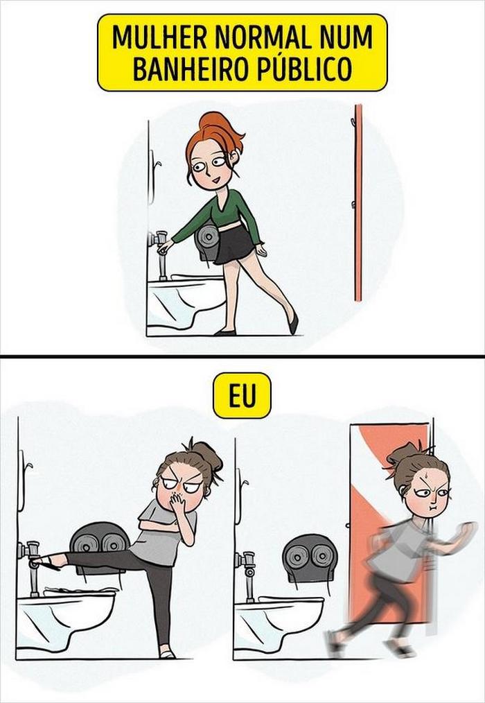 19 quadrinhos engraçado de uma mulher e seu marido 9