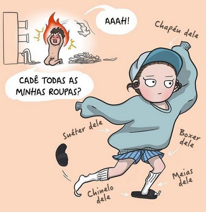 19 quadrinhos engraçado de uma mulher e seu marido 15