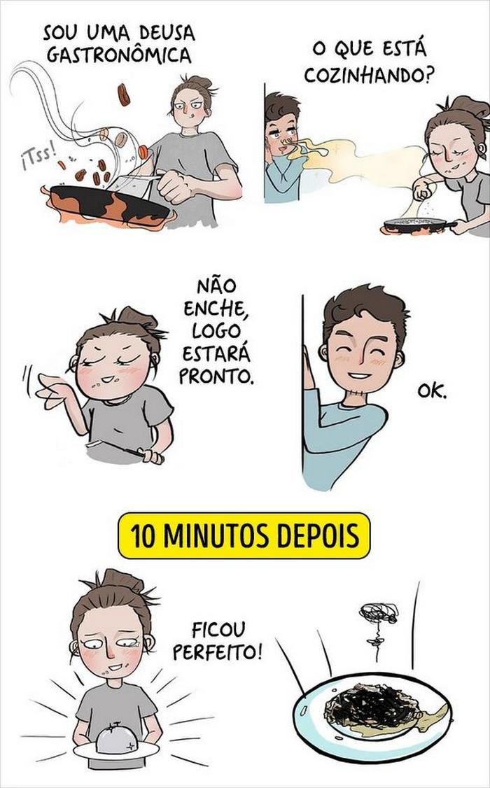 19 quadrinhos engraçado de uma mulher e seu marido 16