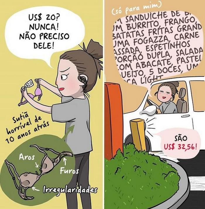 19 quadrinhos engraçado de uma mulher e seu marido 17