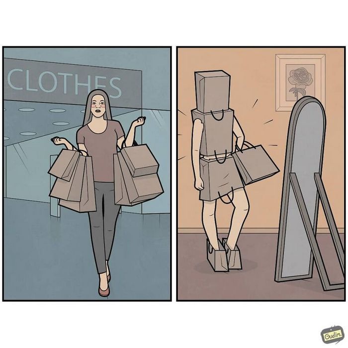 52 quadrinhos sarcásticos que você precisa ver duas vezes para entender 23