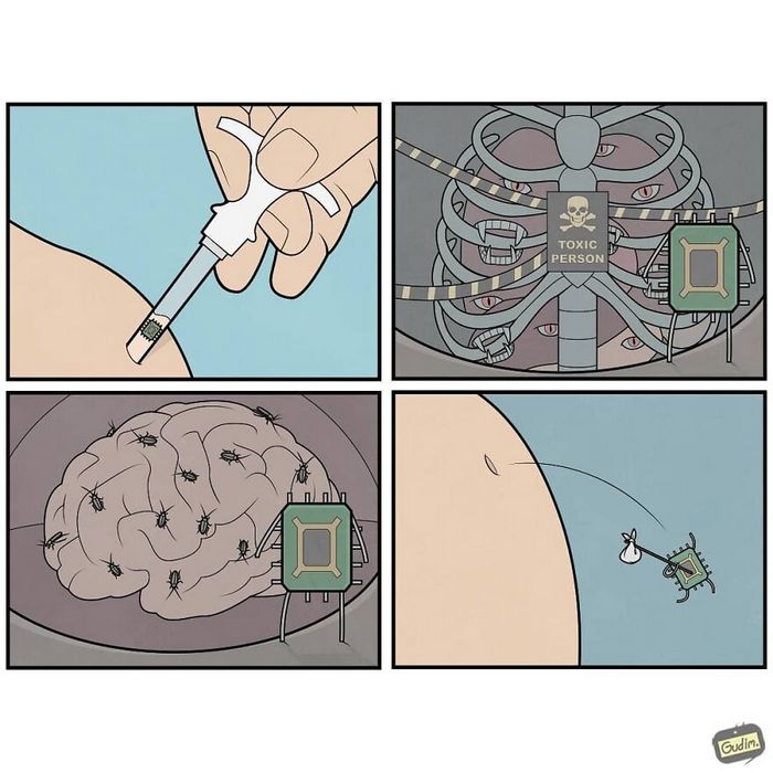 52 quadrinhos sarcásticos que você precisa ver duas vezes para entender 42