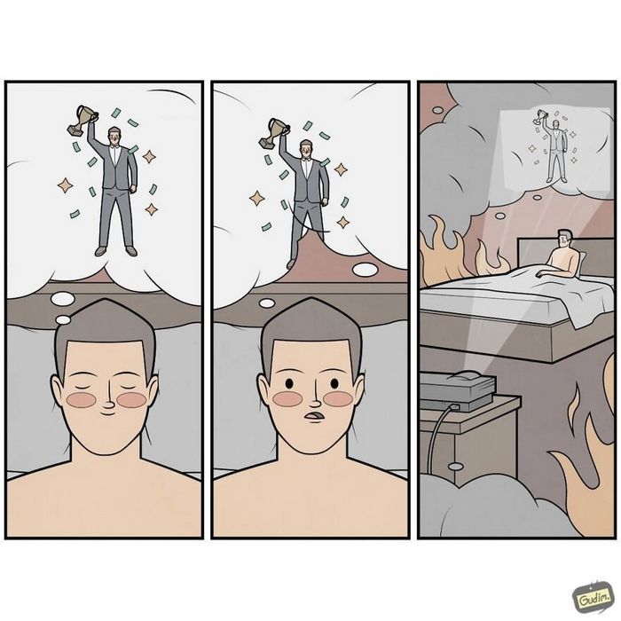 52 quadrinhos sarcásticos que você precisa ver duas vezes para entender 45