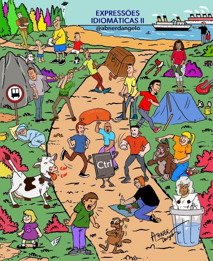 Qual é o máximo de coisas que você consegue encontrar nestes desenhos? 3