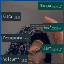 Apelido carinhoso que a sogra me deu