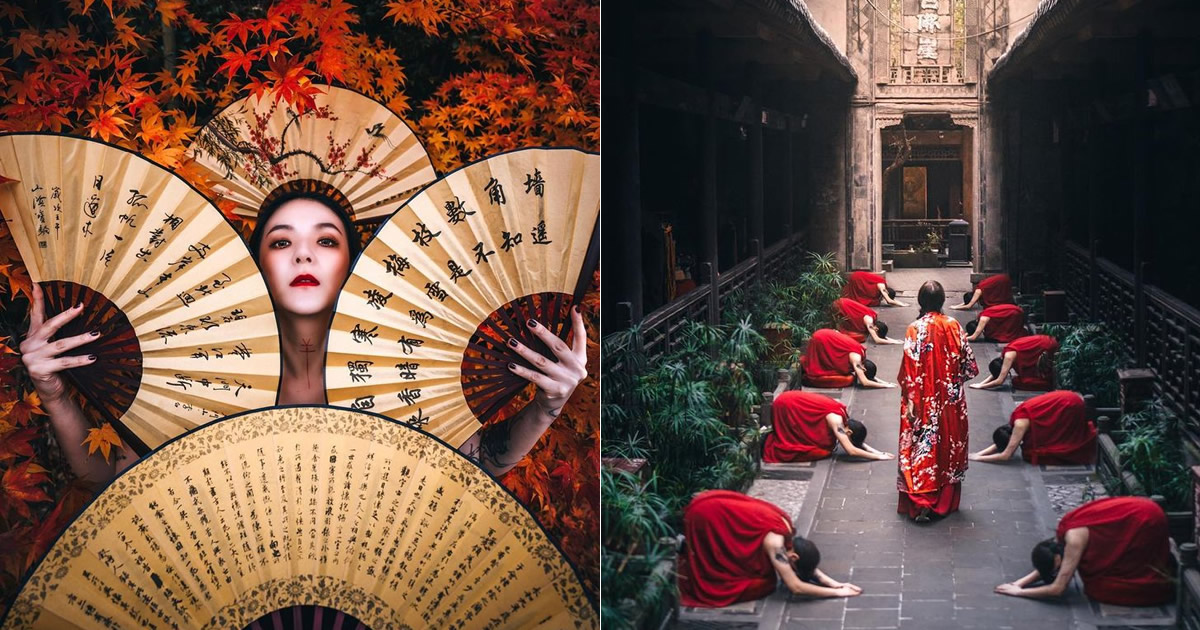 Um fotógrafo captura a beleza hipnotizantes da Ásia
