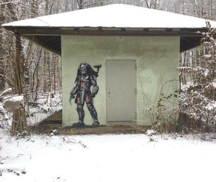 Artista criar grafites que interagem com os arredores (30 fotos) 7