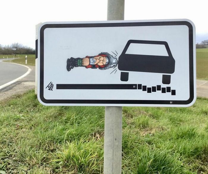 Artista criar grafites que interagem com os arredores (30 fotos) 8