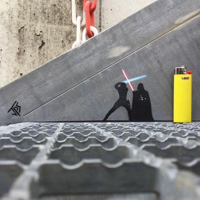 Artista criar grafites que interagem com os arredores (30 fotos) 22