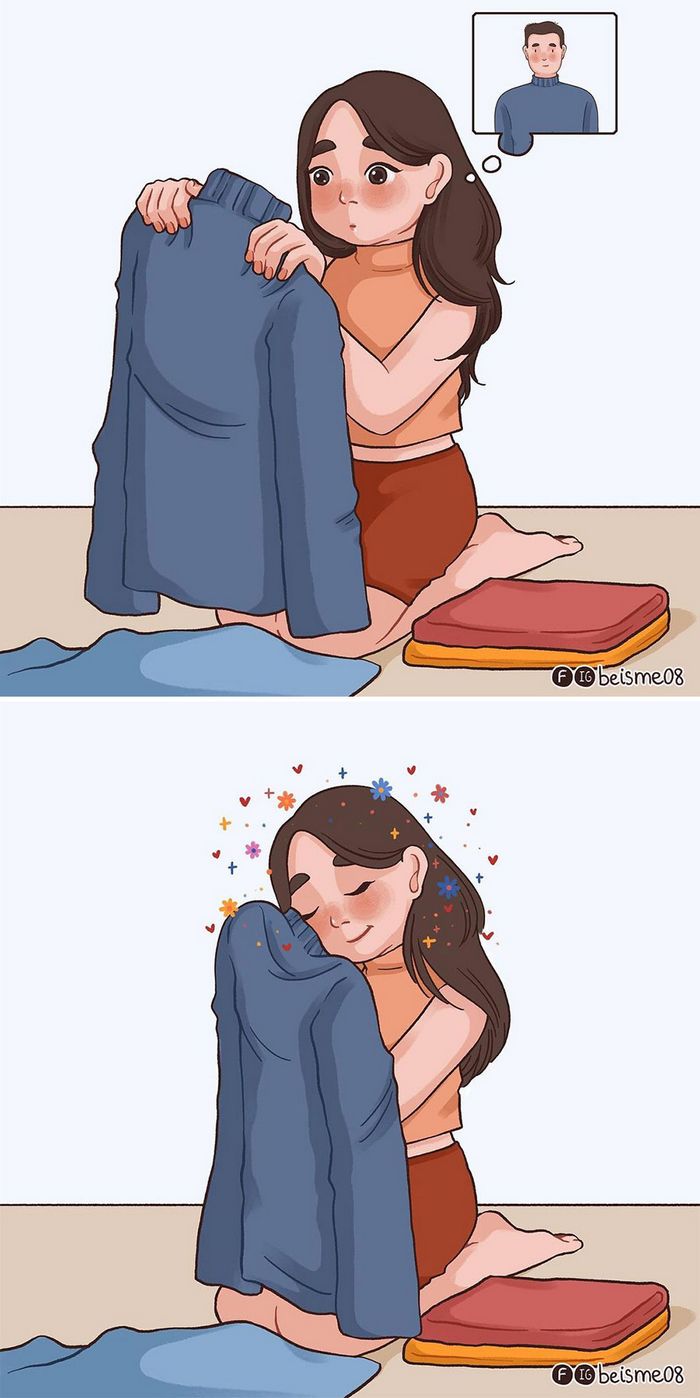 Artista desenha quadrinhos legais sobre estar em um relacionamento (39 fotos) 11