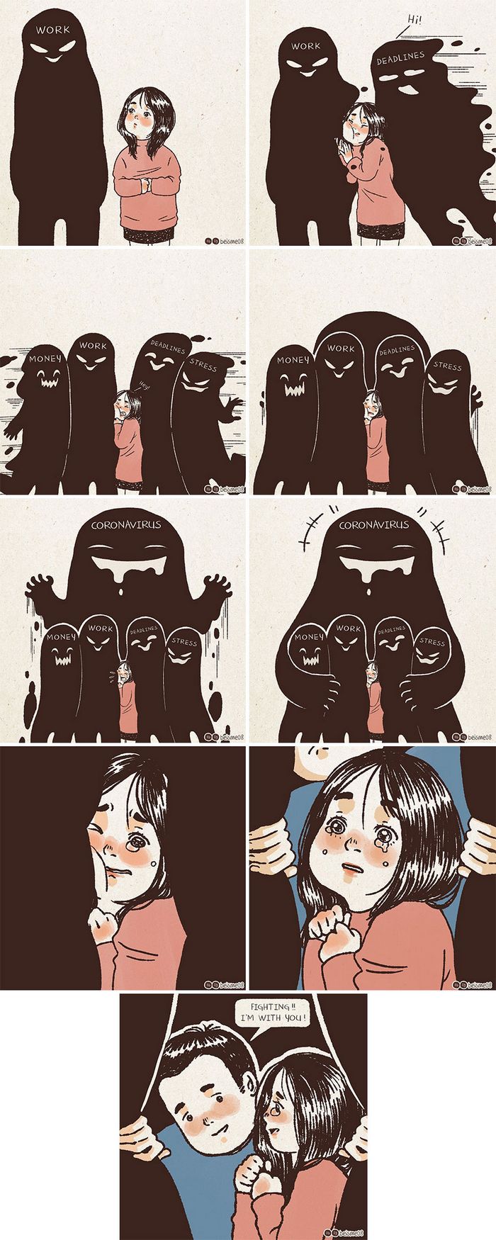 Artista desenha quadrinhos legais sobre estar em um relacionamento (39 fotos) 14