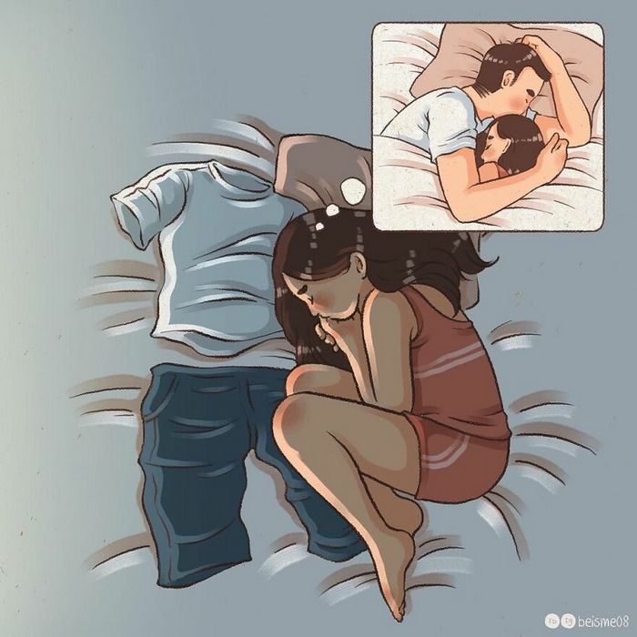 Artista desenha quadrinhos legais sobre estar em um relacionamento (39 fotos) 17