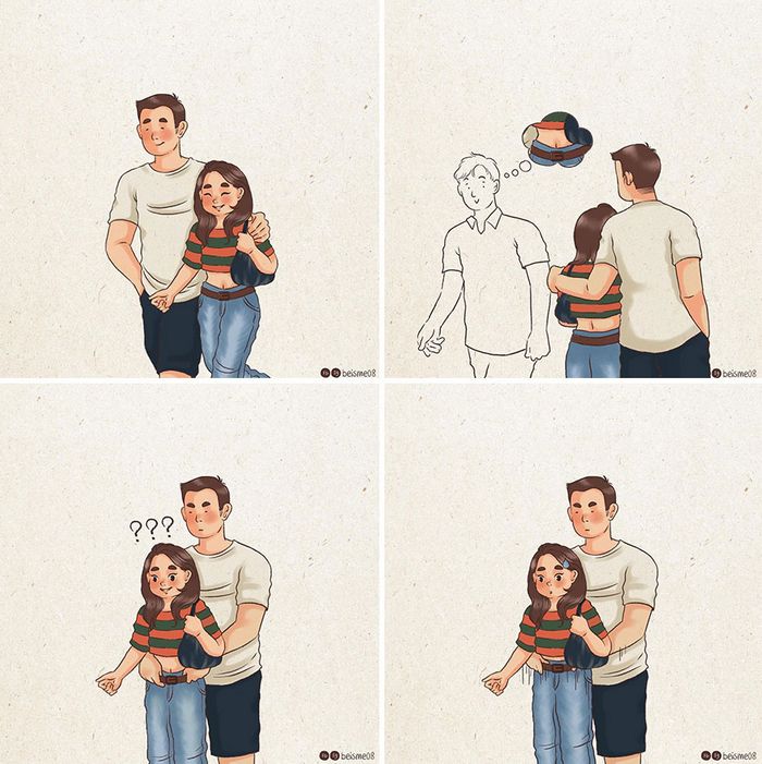 Artista desenha quadrinhos legais sobre estar em um relacionamento (39 fotos) 20