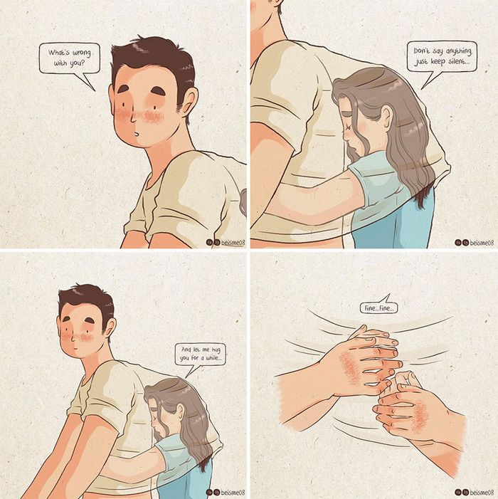 Artista desenha quadrinhos legais sobre estar em um relacionamento (39 fotos) 31