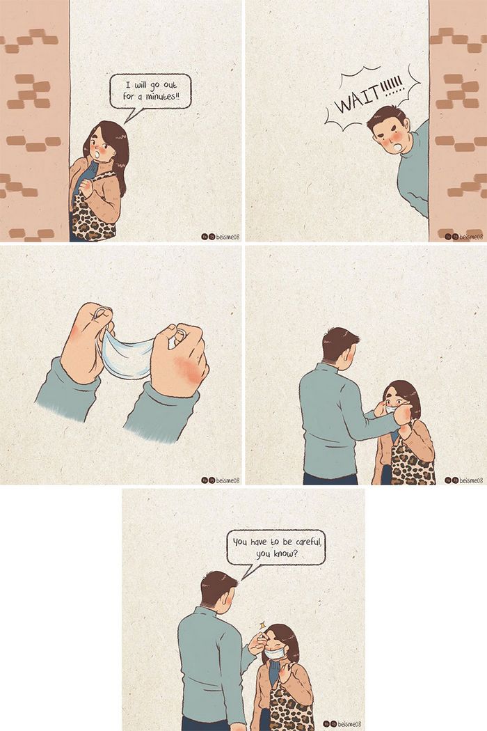 Artista desenha quadrinhos legais sobre estar em um relacionamento (39 fotos) 39