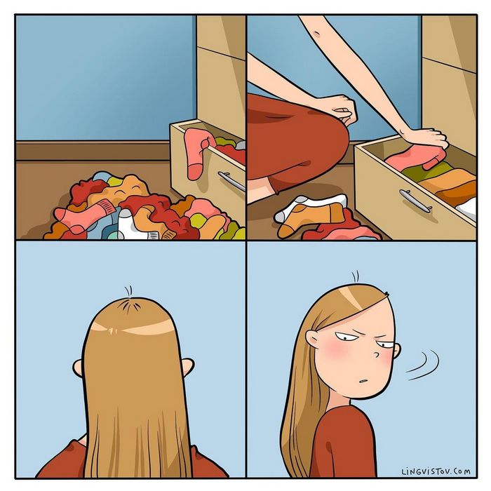 Artista ilustra momentos hilariantes na vida de cada proprietário de gato (35 fotos) 3