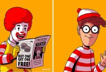 Artista revela os bastidores perturbadores de personagens populares (30 fotos) 10