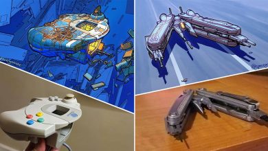 Artista transforma coisas do dia a dia em naves espaciais, e o resultado está fora deste mundo (23 fotos) 13