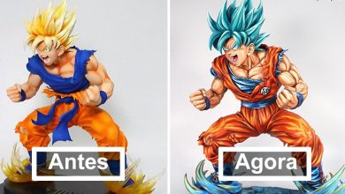 Artista transforma estatuetas em esculturas ultra realistas de personagens de anime (38 fotos) 43