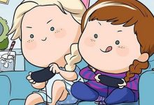 Artistas mostram como as princesas da Disney passaram seu tempo na quarentena (15 fotos) 14