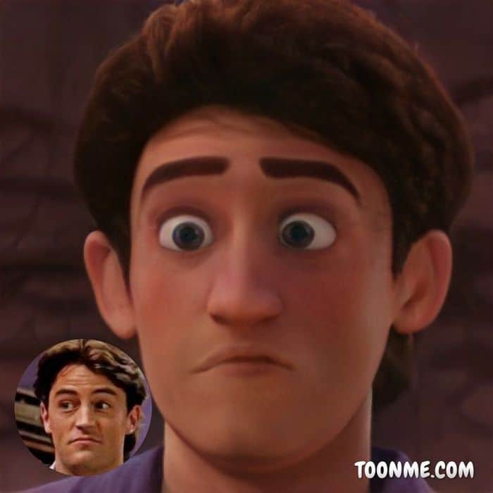 E se os atores de Friends fossem personagens de filme da Disney 5