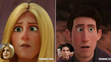 E se os atores de Friends fossem personagens de filme da Disney 26