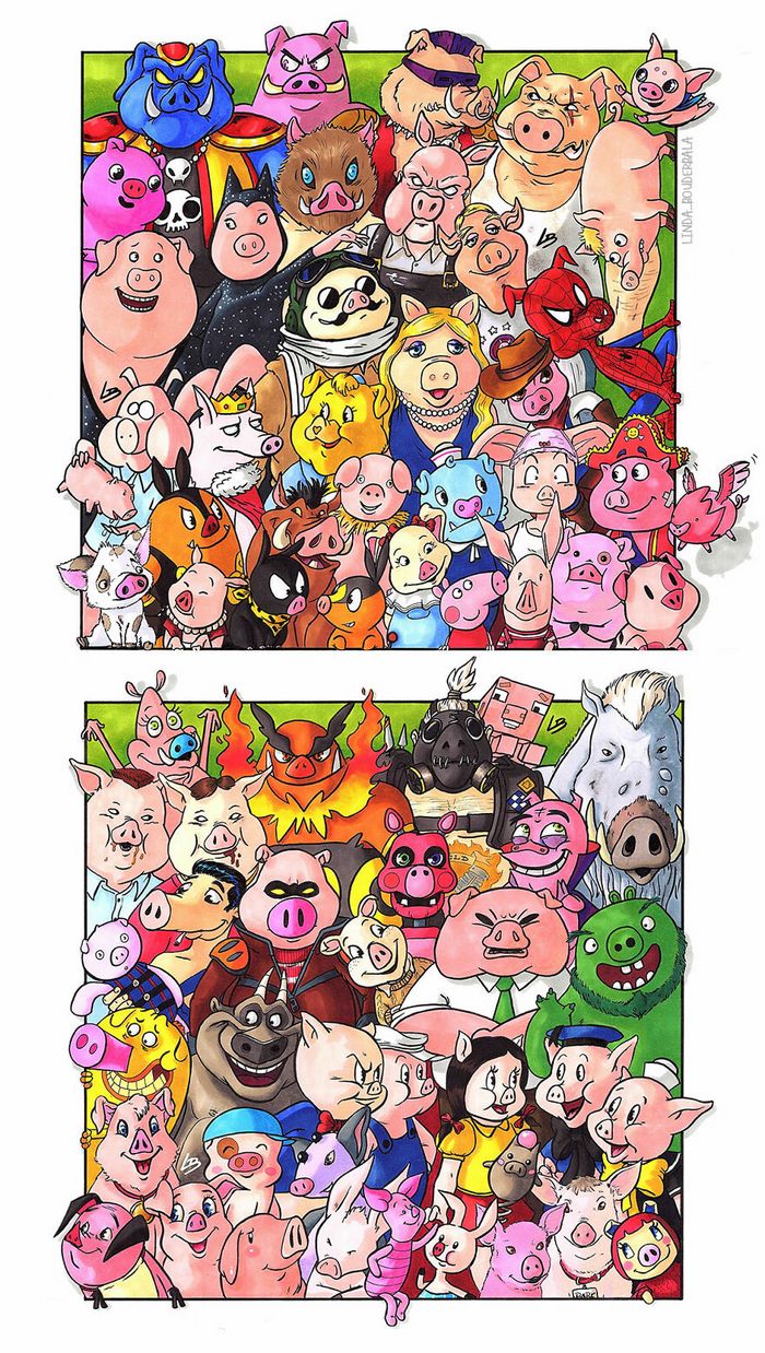 Classifiquei personagens famosos por espécie e aqui estão 11 equipes 8