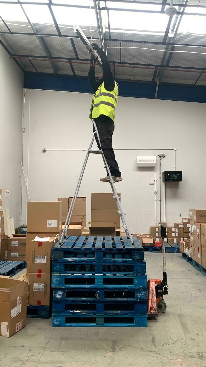 42 dos piores exemplos de segurança no trabalho de todos os tempos 24