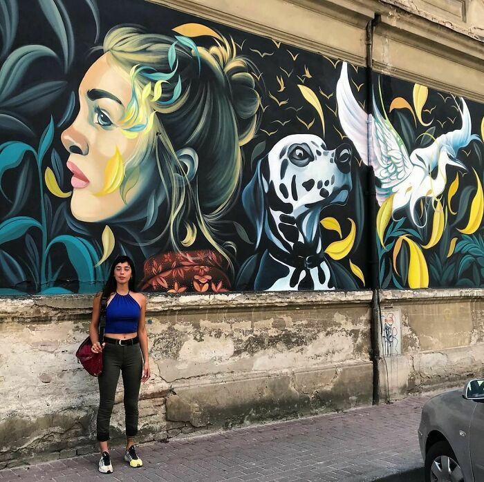 32 edifícios decorados com hipnotizantes murais de vida selvagem 18