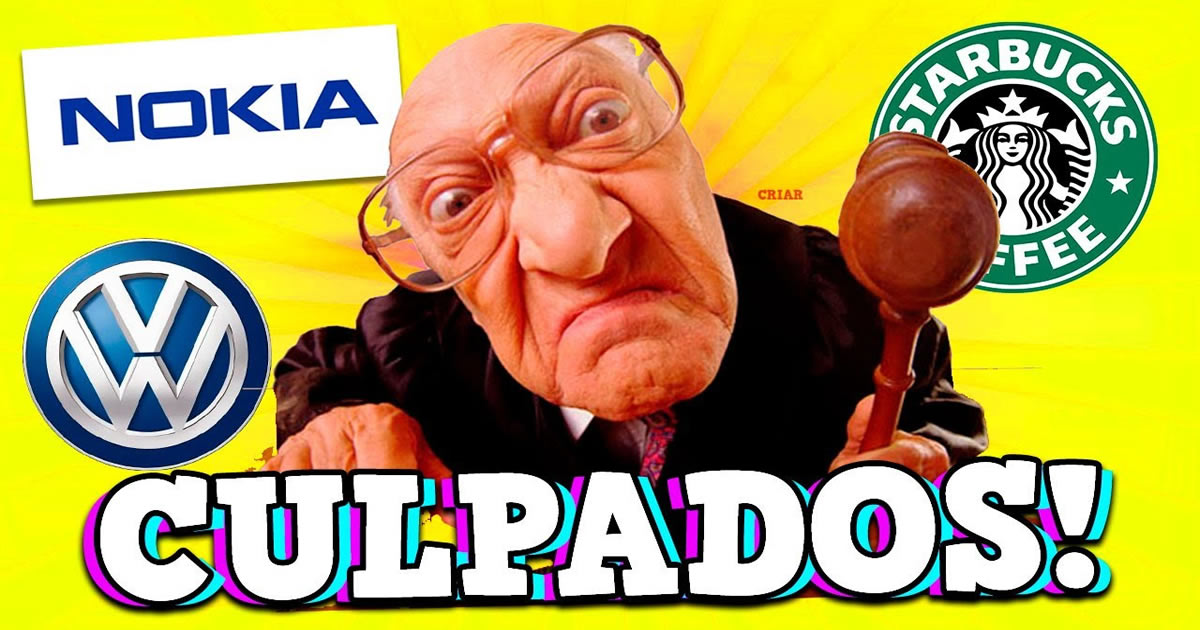 Empresas que mudaram de símbolo para fugir de problemas graves