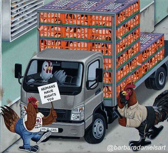 Esta artista critica a maneira como tratamos nosso mundo com suas ilustrações instigantes (40 fotos) 18