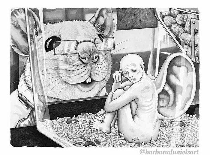 Esta artista critica a maneira como tratamos nosso mundo com suas ilustrações instigantes (40 fotos) 22