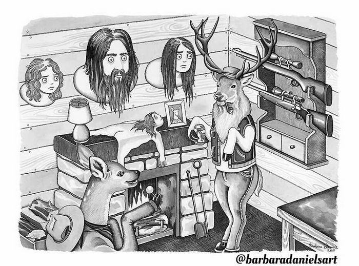 Esta artista critica a maneira como tratamos nosso mundo com suas ilustrações instigantes (40 fotos) 24