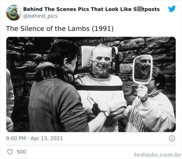 Esta página do Twitter reúne fotos dos bastidores que parecem memes ruins (30 fotos) 4