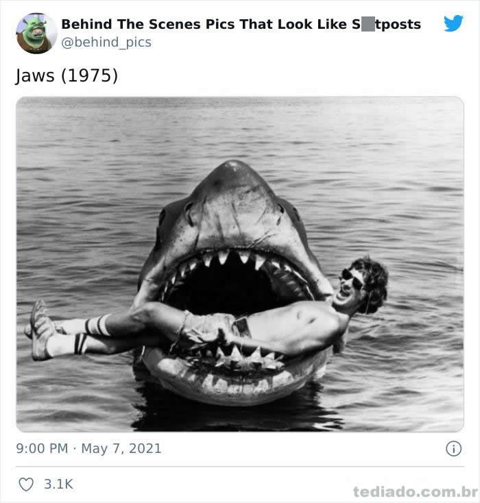 Esta página do Twitter reúne fotos dos bastidores que parecem memes ruins (30 fotos) 5