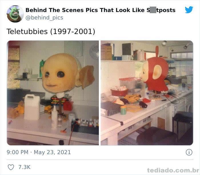Esta página do Twitter reúne fotos dos bastidores que parecem memes ruins (30 fotos) 6
