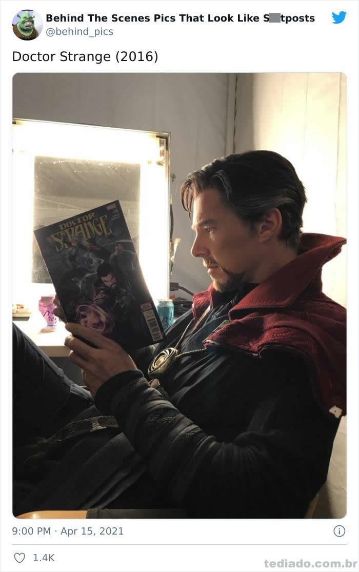 Esta página do Twitter reúne fotos dos bastidores que parecem memes ruins (30 fotos) 7