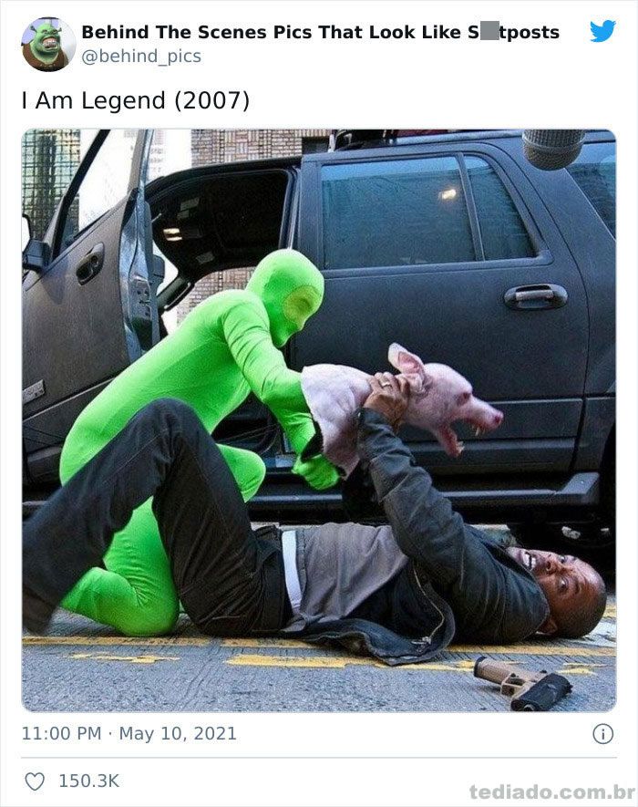 Esta página do Twitter reúne fotos dos bastidores que parecem memes ruins (30 fotos) 10