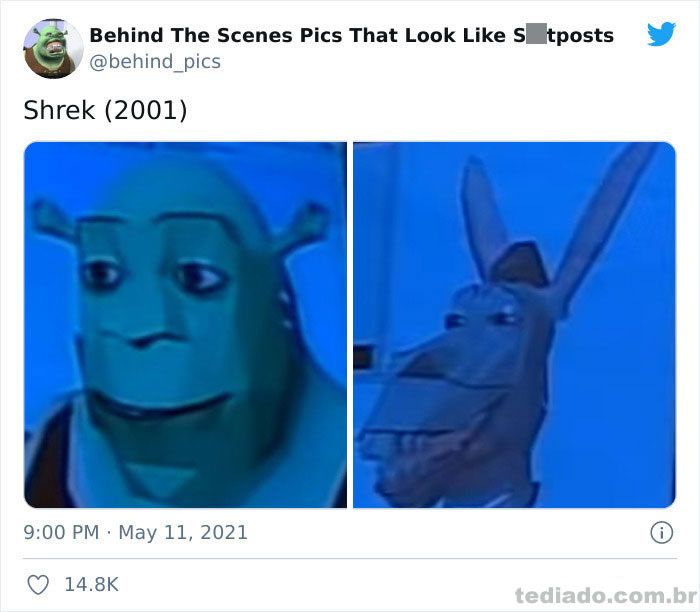Esta página do Twitter reúne fotos dos bastidores que parecem memes ruins (30 fotos) 16