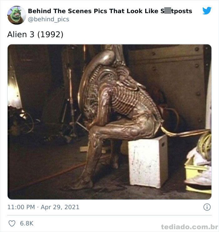 Esta página do Twitter reúne fotos dos bastidores que parecem memes ruins (30 fotos) 17