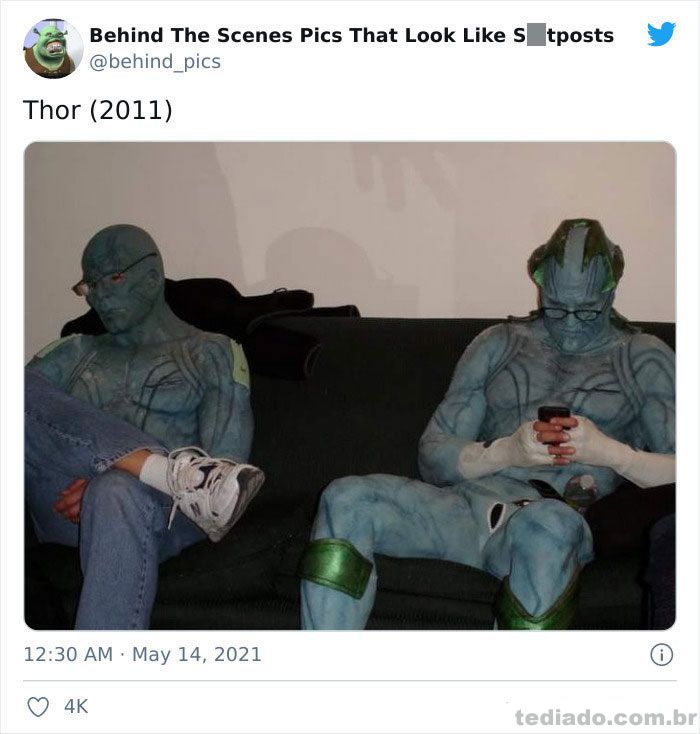 Esta página do Twitter reúne fotos dos bastidores que parecem memes ruins (30 fotos) 21